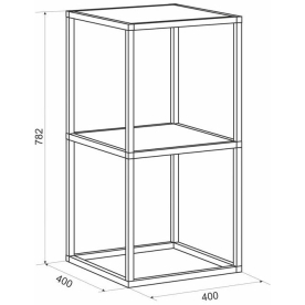 Стеллаж Куб 2