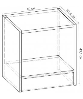 Стеллаж Лайн-41 СТ.047.400-00
