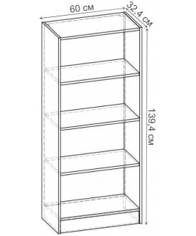 Стеллаж Лайн-64 СТ.050.600-00