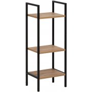 дуб крафт золотой / черный