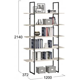 Стеллаж Лофт Тип 1 1200