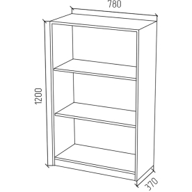 Стеллаж СЛН1