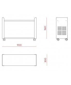 Стеллаж SМ2-90/30