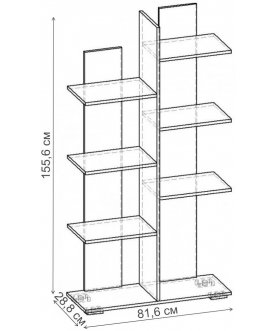 Стеллаж Норд-5.03 СТ.088.816-00