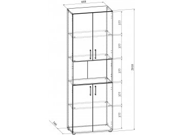 Стеллаж ОФ-301К