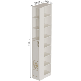 Стеллаж Оливия правый