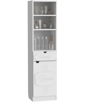 Книжный шкаф ДримСтар ДС-62 белое дерево