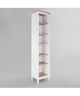 Стеллаж Сага белый / ясень