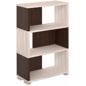 Стеллаж СБ-10-3 карамель / венге