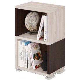 Стеллаж СБ-15-2 карамель / венге