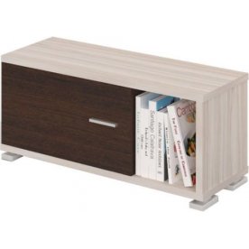 Стеллаж СБ-30-1 карамель / венге