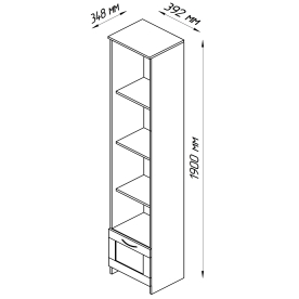 Стеллаж Сириус
