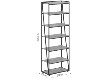 Стеллаж Skyland Loftis LMHC 80