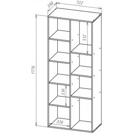 Стеллаж СТ172