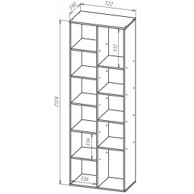 Стеллаж СТ212