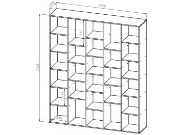 Стеллаж СТ215