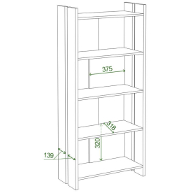Стеллаж СТЛ-ОВ КШ