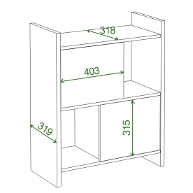 Стеллаж СТЛ-ЗН БЕК