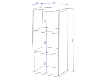 Стеллаж СУ ш1в1 Ш