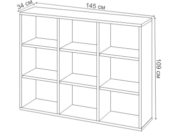Стеллаж Оревро ш2в1