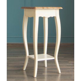 Подставка под цветы Leontina ST9303K бежевая / орех