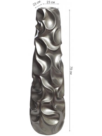 Цветочница ZSC839-31 металлик