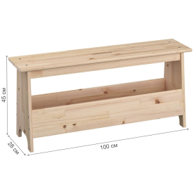 Тумба Brabix Scandi Wood SC-003