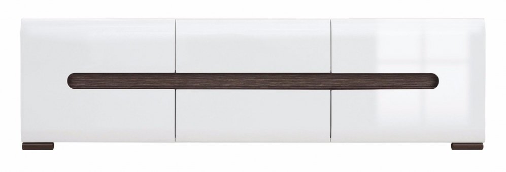 ТВ-тумба Azteca S205-RTV2D2S/4/15 белый глянец