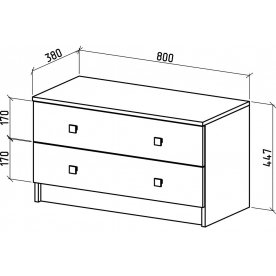 ТВ-тумба Бостон-2