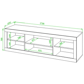 ТВ-тумба Той 170 КК