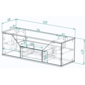 ТВ-тумба Мебелеф-15