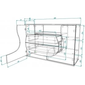 ТВ-тумба Мебелеф-6