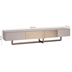 ТВ-тумба Space L 58DB-TV14803