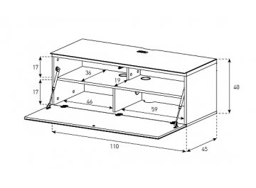 ТВ-тумба ST 110i