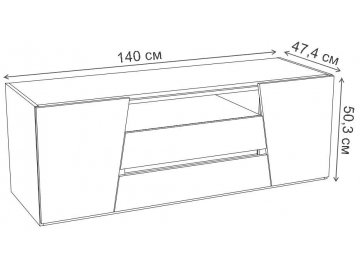 ТВ-тумба Стреза