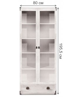 Витрина Индиана JWIT 2D1S сосна каньон