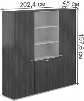 Витрина NZ-0313+NZ-0331+NZ-0313