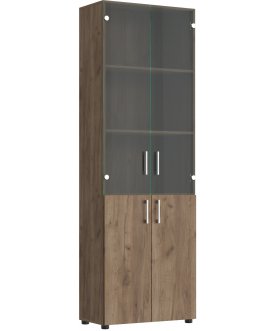 Книжный шкаф ОФ-303К венге