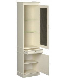 Книжный шкаф Сиенна береза бежевая