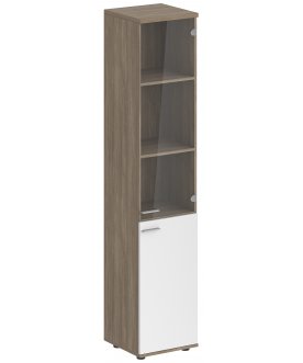 Витрина SG.802 белый / дуб темный