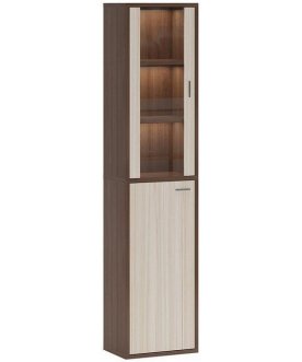 Витрина СУ(ш3в2)+3ФГ+3ФС ШК шамони-ч / карамель