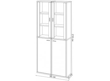 Витрина СУ ш2в2+2ФС+2ФГ КШ