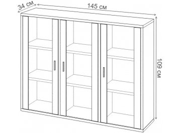 Витрина СУ ш3в1+3ФС КШ