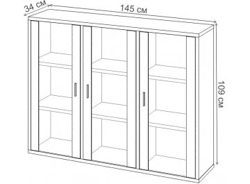 Витрина СУ ш3в1+3ФС ШК