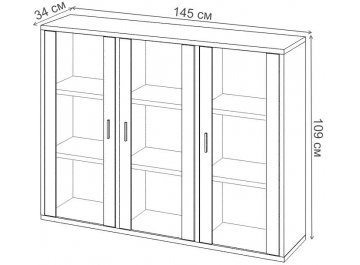 Витрина СУ ш3в1+3ФС В