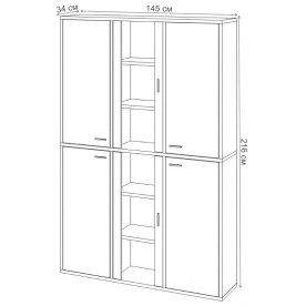 Витрина СУ(ш3в2)+4ФГ+2ФС БЕШ