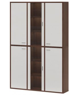 Витрина СУ(ш3в2)+4ФГ+2ФС НБЕ шамони / белый