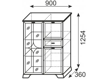 Витрина Венеция 15