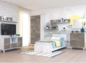 Комод Эго К-3 на ножках