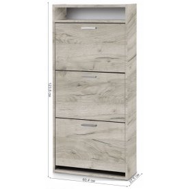 Обувница Комфорт 3 дуб крафт